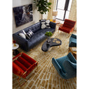 Sunburst Hand-Knotted Rug