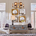 Op Art 64" Credenza