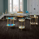 Op Art Bar Cart