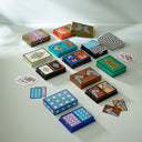 Basketweave Lacquer Card Set