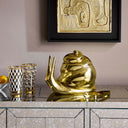 Brass Snail Ice Bucket