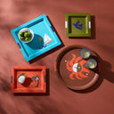 Playa Leather Sun Tray
