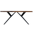 Austin Loft 72" Dining Table in Natural Sheesham, view 4