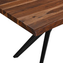Austin Loft 94" Dining Table in Natural Sheesham, view 6