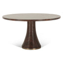 Bijou 54" Round Dining Table in Dark Sienna, view 6