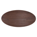 Casablanca 86" Oval Dining Table in Toffee Nut, view 4