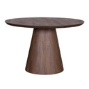 Casablanca 48" Round Dining Table in Toffee Nut