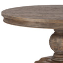 Colonial Plantation 60" Round Dining Table in Weathered Teak, view 2
