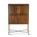 Cosmopolitan 39" Bar Cabinet in Honey Brown, view 9