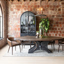 Eiffel 94" Oval Dining Table, view 8