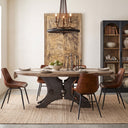 Eiffel 94" Oval Dining Table, view 3