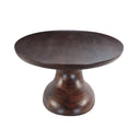 Ellipse 102" Oval Dining Table in Glossy Driftwood, view 4