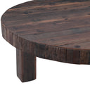 Hacienda 47" Round Coffee Table in Reclaimed Wood, view 3