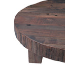 Hacienda 47" Round Coffee Table in Reclaimed Wood, view 4