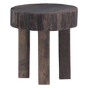 Hacienda 24" Round Side Table in Reclaimed Hardwood, view 2