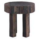 Hacienda 24" Round Side Table in Reclaimed Hardwood