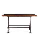 Industrial Loft 72" Gathering Table in Walnut, view 2