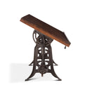 Industrial Loft 62" Adjustable Drafting Desk in Walnut, view 3
