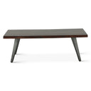 Kennedy 50" Coffee Table in Walnut, view 2