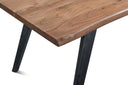 Kennedy 68" Dining Table in Smoked Acacia, view 7