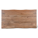 Kennedy 68" Dining Table in Smoked Acacia, view 9