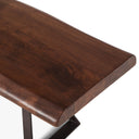 London Loft 72" Bench in Walnut, view 4