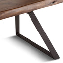 London Loft 80" Dining Table in Walnut, view 5