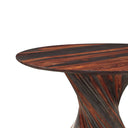 Meridian 48" Round Dining Table with Spiral Base in Capri Sheesham, view 2