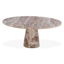 Nile 38" Coffee Table in Brown Toronto Marble, view 2