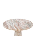 Nile 30" Round Dining Table in Brown Toronto Marble, view 4