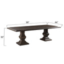 Nimes 98" Dining Table in Vintage Brown, view 6