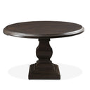 Nimes 48" Round Dining Table in Vintage Brown, view 6