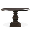 Nimes 48" Round Dining Table in Vintage Brown, view 2