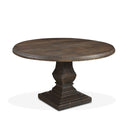 Nimes 48" Round Dining Table in Weathered Mango, view 6