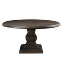 Nimes 60" Round Dining Table in Vintage Brown, view 8