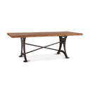 Organic Forge 94" Dining Table in Raw Walnut