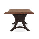 Organic Forge 106" Dining Table in Raw Walnut, view 4