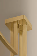 Vintage Brass Frankfurt Close-To-Ceiling 60" by Corbett Lighting, view 2