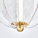 Vintage Brass Freya Pendant 20.25" by Corbett Lighting, view 2