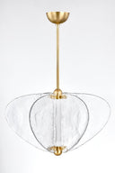 Vintage Brass Freya Chandelier 30.5" by Corbett Lighting