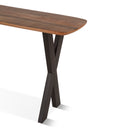 Rapallo 52" Console Table in Natural Mango Wood, view 6