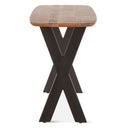 Rapallo 52" Console Table in Natural Mango Wood, view 5