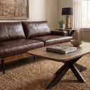 Rapallo 46" Coffee Table in Natural Mango Wood, view 3