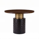 Santa Cruz 48" Round Gathering Table in Two Tone, view 6
