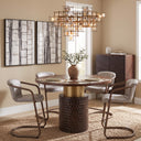 Santa Cruz 48" Round Gathering Table in Two Tone, view 3