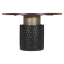 Santa Cruz 48" Round Dining Table in Two Tone, view 2