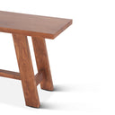Savannah 60" Counter Bench in Cinnamon Brown - KIT, view 4