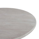 Taj 60" Round Dining Table in Heirloom White, view 2