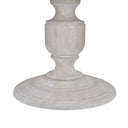 Taj 60" Round Dining Table in Heirloom White, view 3