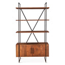 Verbania 46" Bookshelf in Pecan Brown, view 2